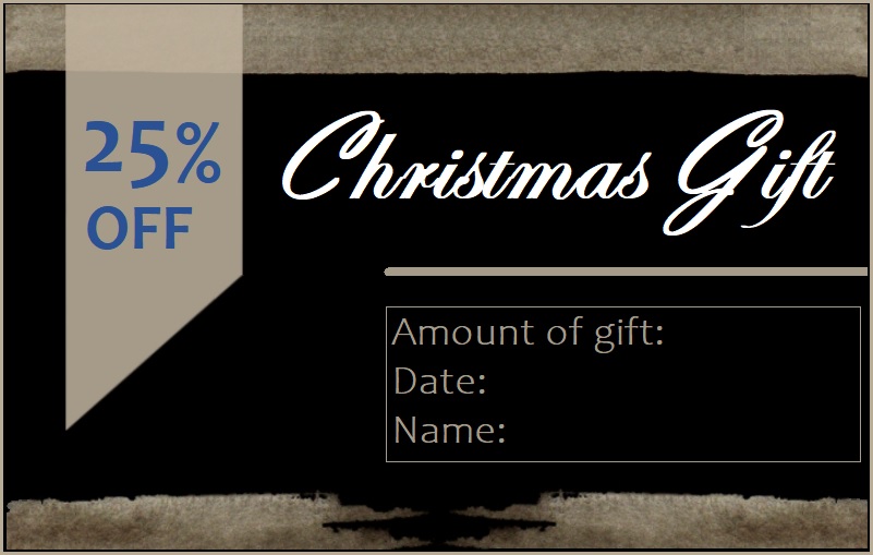 Christmas Gift Template