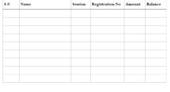 Taxi Receipt Template
