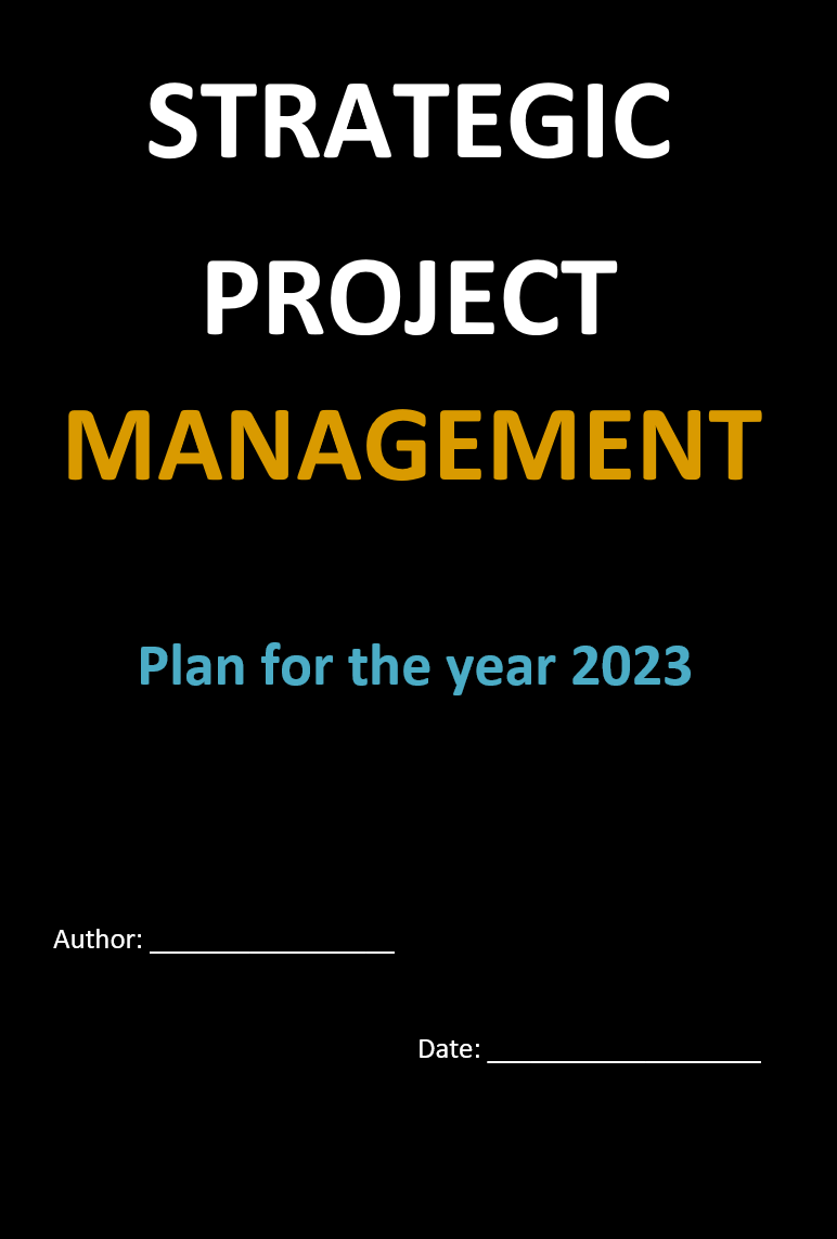 Free Strategic Business Plan Template