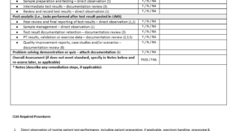Competency Assessment Template