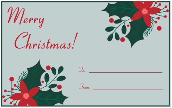Christmas Card Format