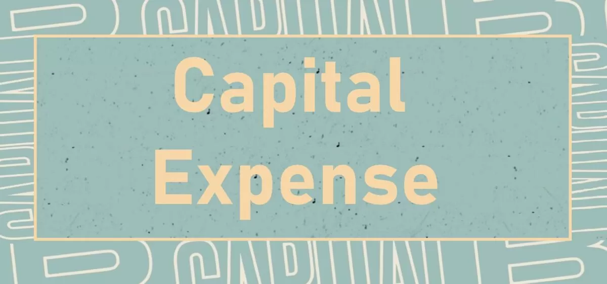 Capital Expense Template