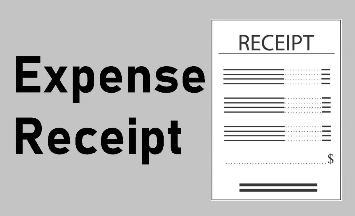 Expense Receipt Template