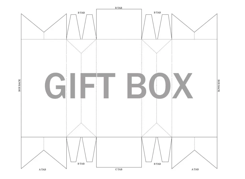 Gift Box Template