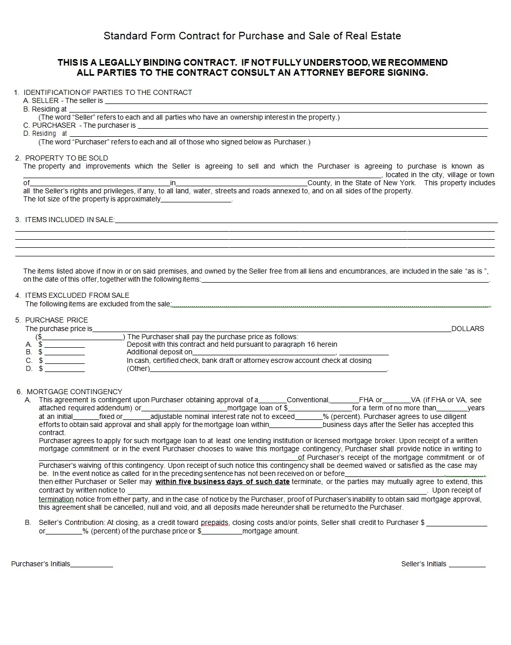 Buy and Sell Agreement Template