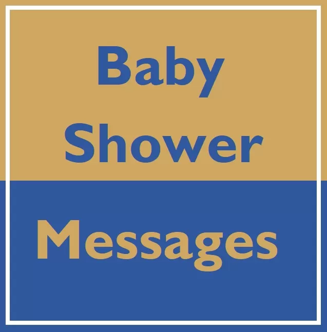 Baby Shower Day Messages Template