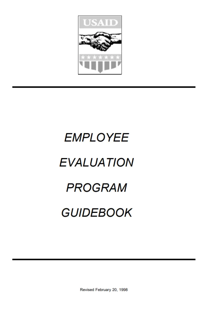 Employee Evaluation Plan Template